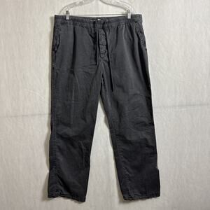 Standard James Perse Men's Size 5 Gray Cotton Twill Straight Leg Pants